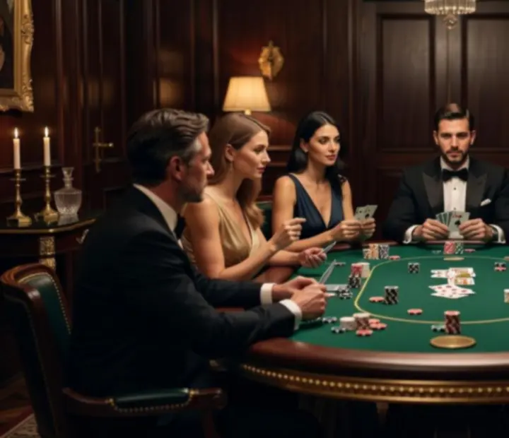 Elegantný pokerový večer v reštaurácii Lunveerra